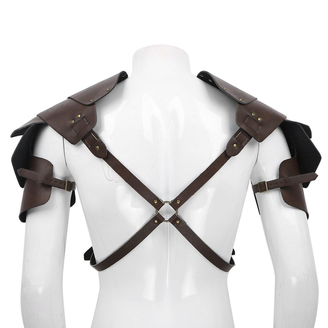 STEAMPUNK SHOULDER ARMOR MALE - ARMORS
