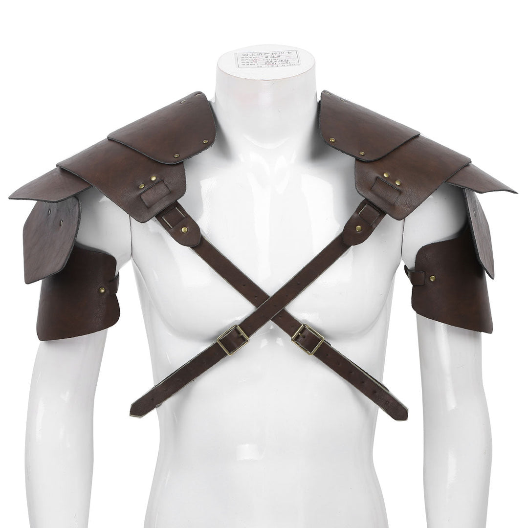STEAMPUNK SHOULDER ARMOR MALE - ARMORS