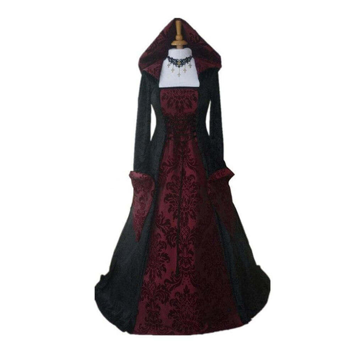 Steampunk Style Wedding Dresses - Red / S - Steampunk 