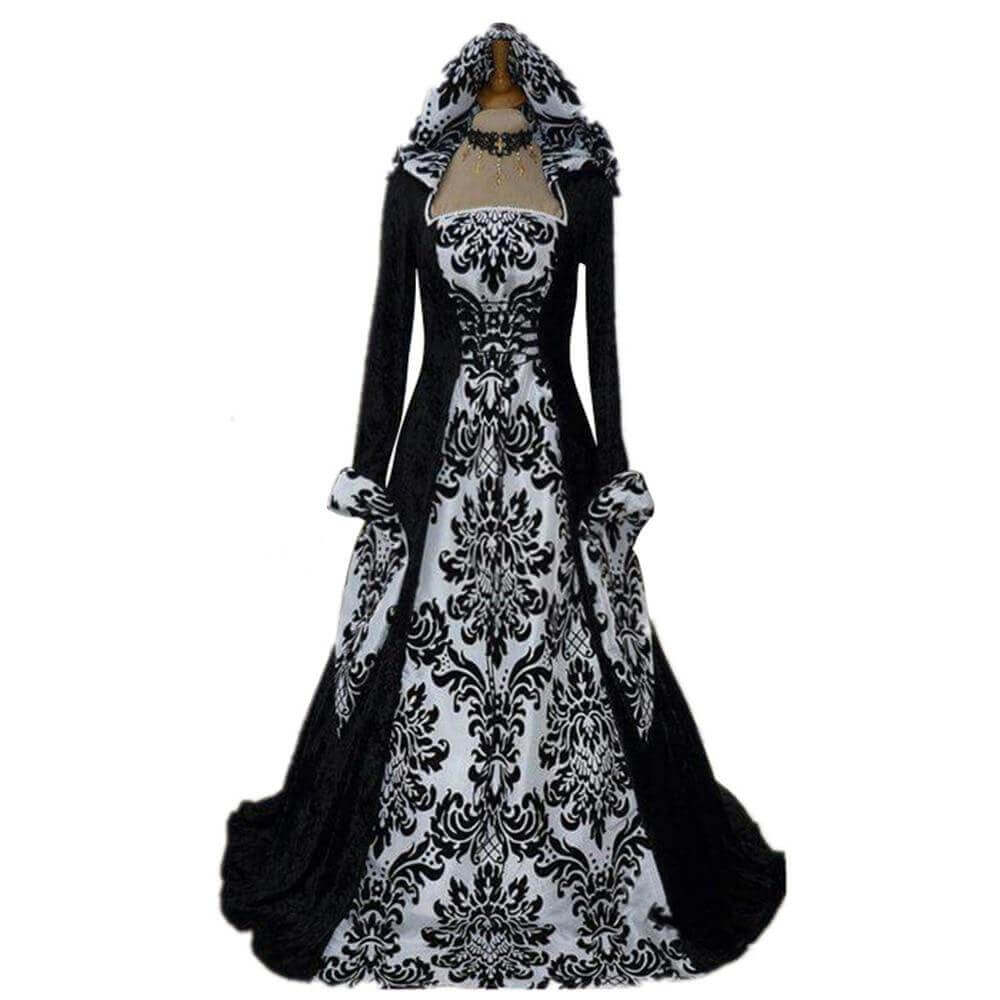 Steampunk Style Wedding Dresses - White / S - Steampunk 