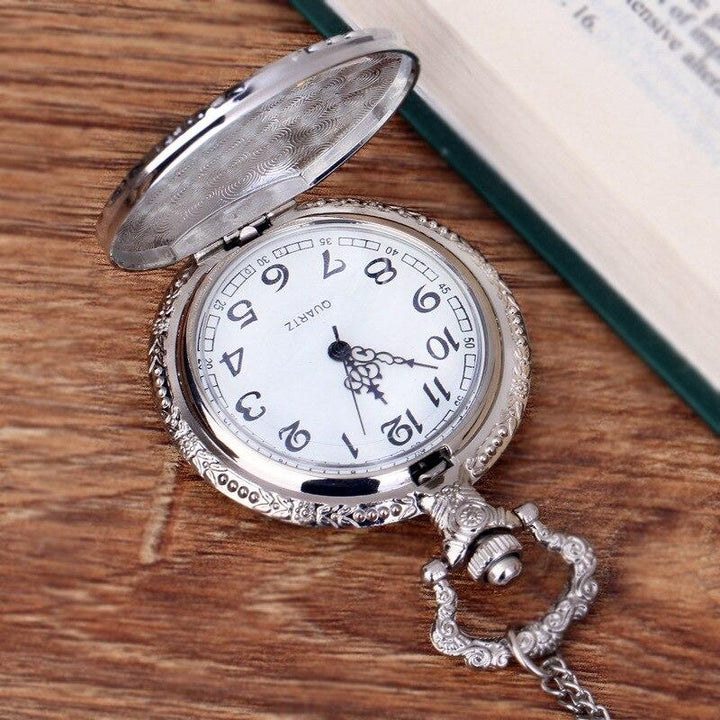 Steampunk Train Pocket Watch - Steampunk Pocket Watches