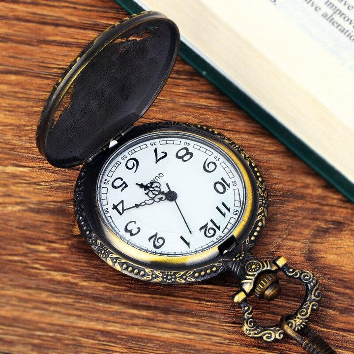 Steampunk Train Pocket Watch - Steampunk Pocket Watches