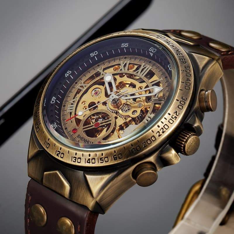 Steampunk Wrist Watch Skeleton - steampunk - Wrist Watch