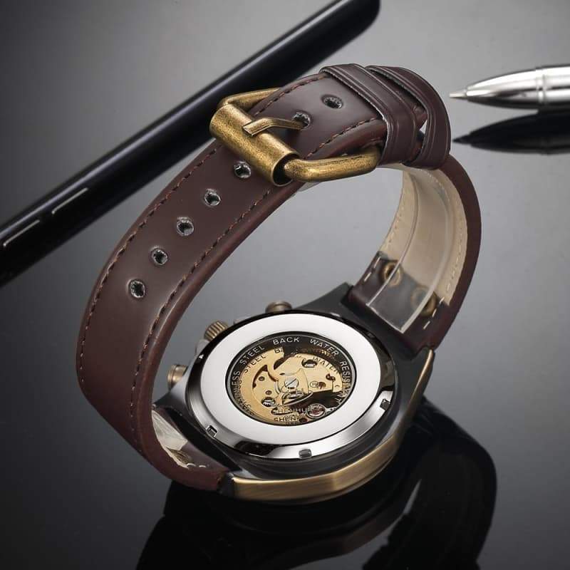 Steampunk Wrist Watch Skeleton - steampunk - Wrist Watch