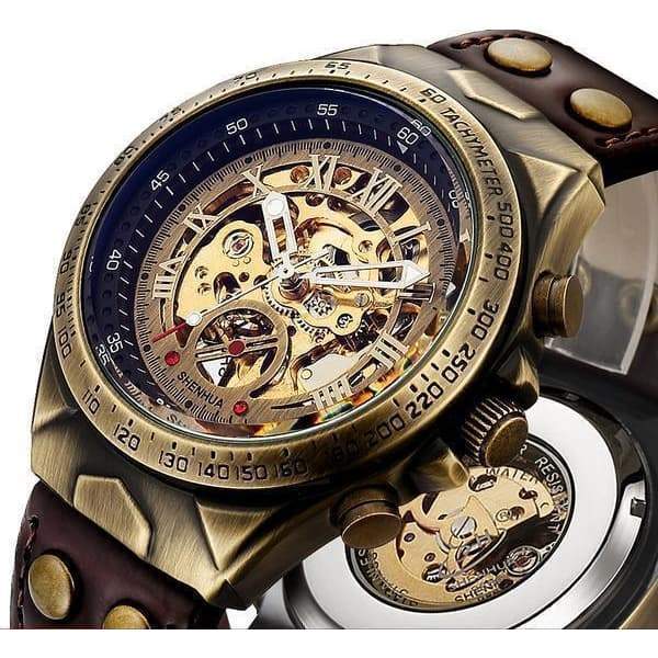 Steampunk Wrist Watch Skeleton - steampunk - Wrist Watch