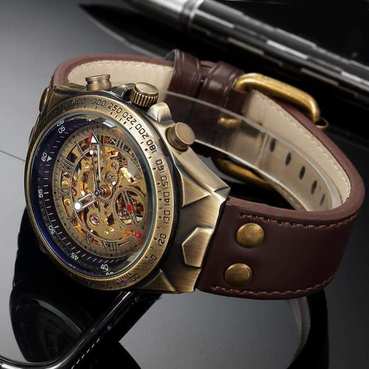 Steampunk Wrist Watch Skeleton - steampunk - Wrist Watch