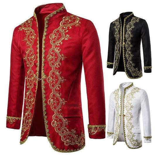 Steampunk Brocade Jacket