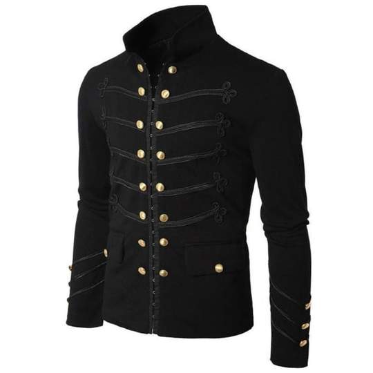 black Steampunk Ringmaster Jacket