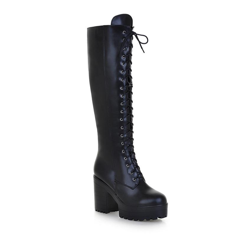 Victorian Black Lace Up Boots - Black / 3 - Steampunk Boot