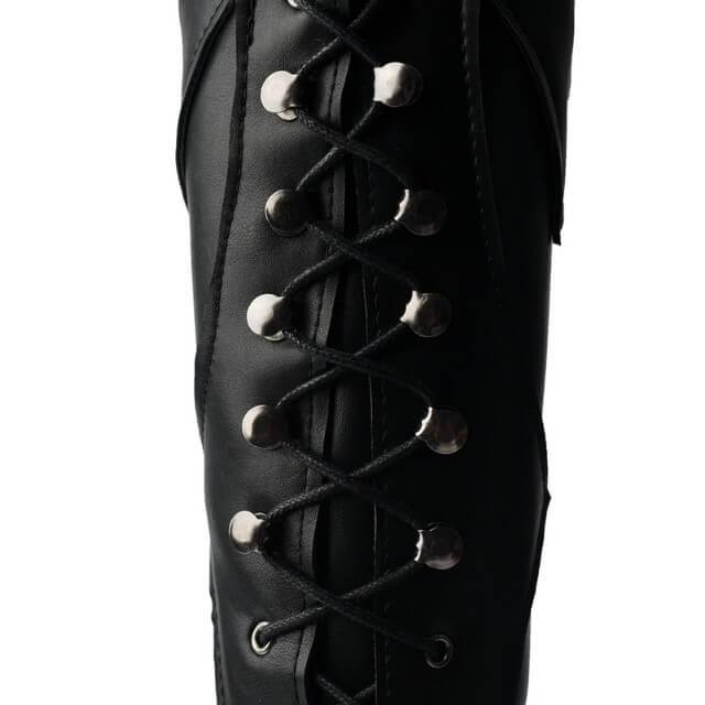 Victorian Heeled Boots - Steampunk Boot