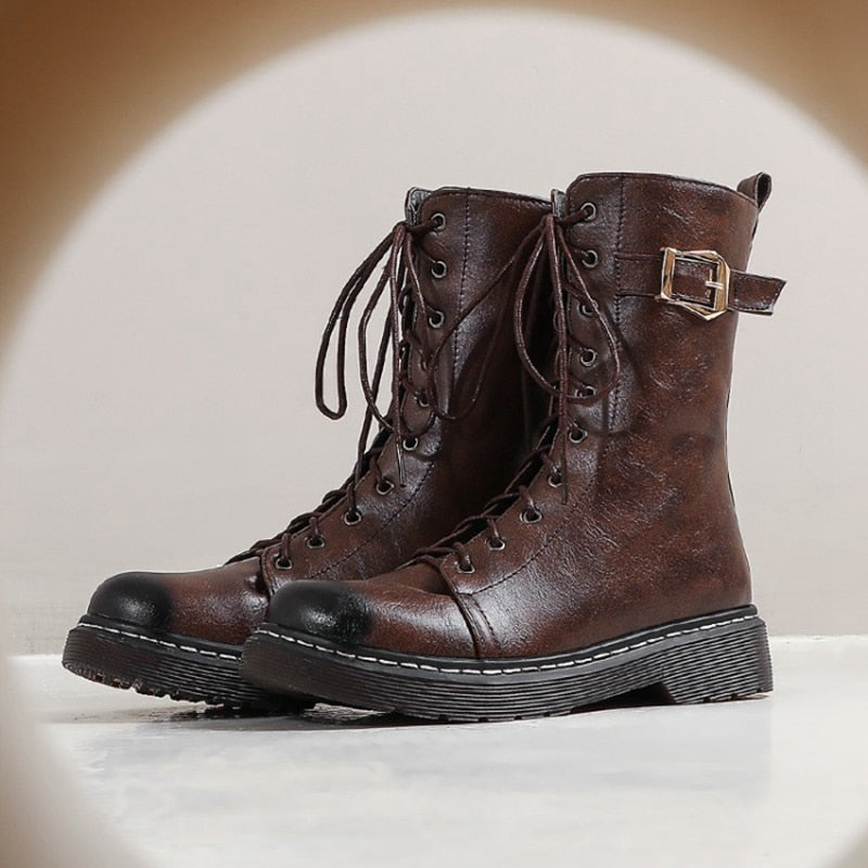 Steampunk style boots new arrivals